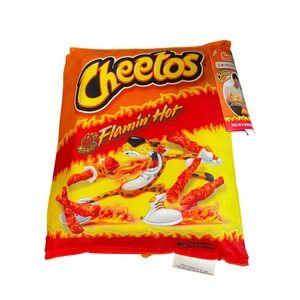 Snuggie Cheetos Flamin Hot 2-in-1 Pillow and Snack Tray Chester Cheetah SNA54004